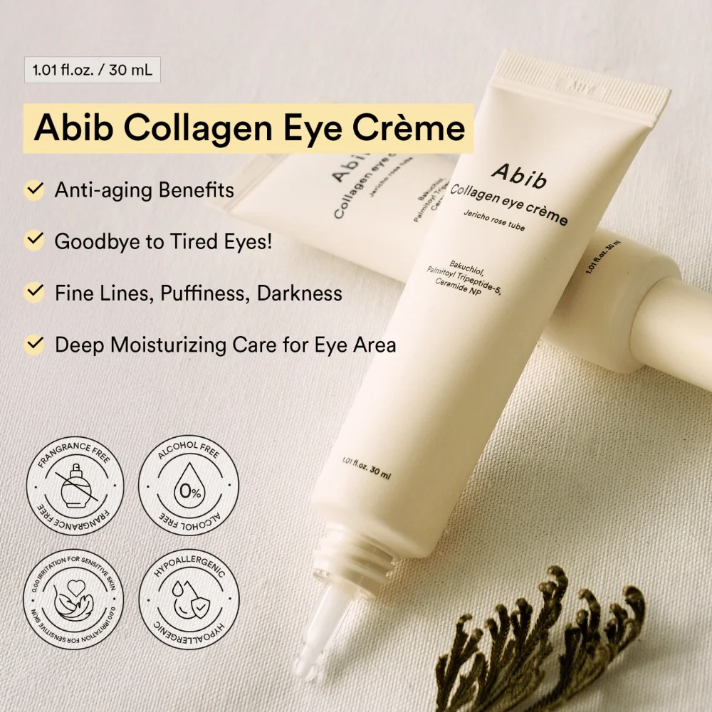 Collagen Eye Crème Jericho Rose Tube 30ml - Image 3