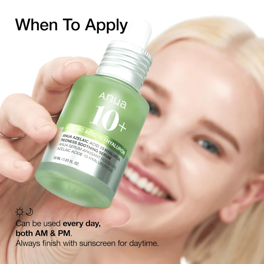 Azelaic Acid 10 Hyaluron Redness Soothing Serum 30ml - Image 3