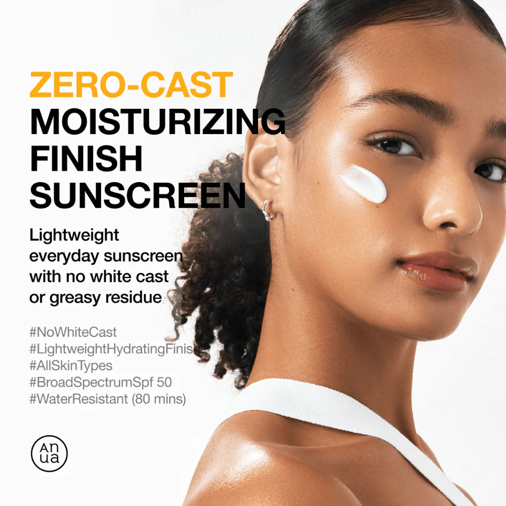 Zero-Cast Moisturizing Finish Sunscreen 50ml - Image 3