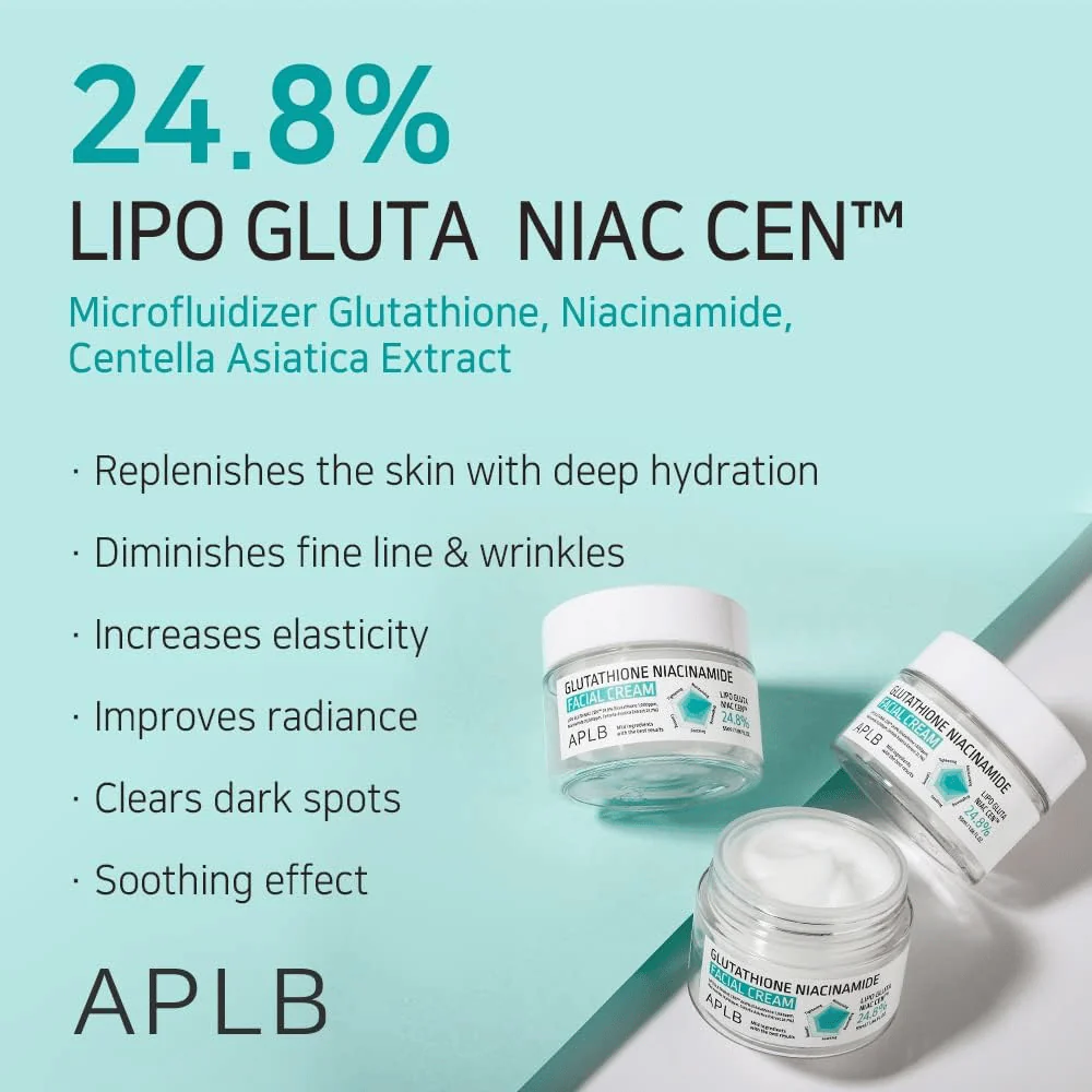 Glutathione Niacinamide Facial Cream 55ml - Image 2