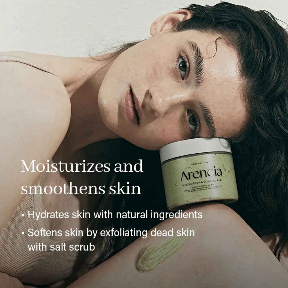 Fresh Cloud Scrub Geranium & Primrose 260g - Image 3