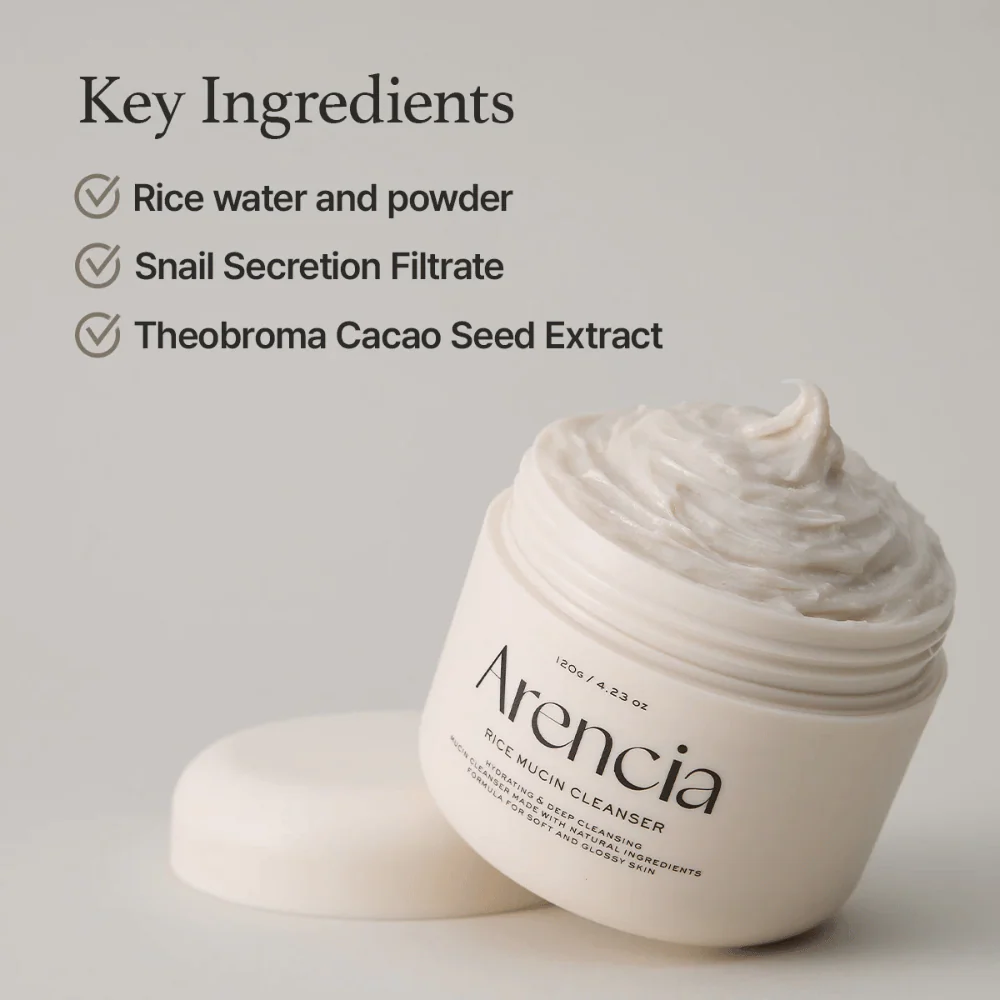 Rice Mucin Cleanser 120g - Image 3