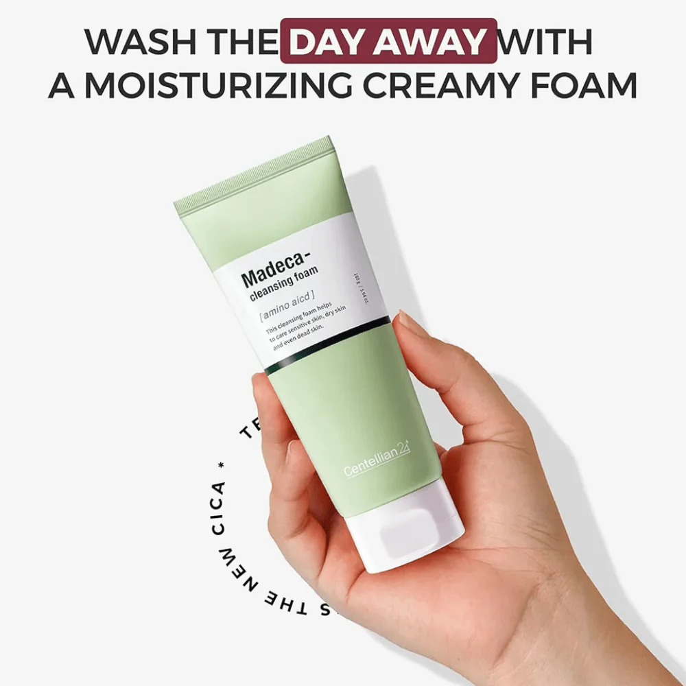 Madeca Amino Acid Cleansing Foam 160ml - Image 4