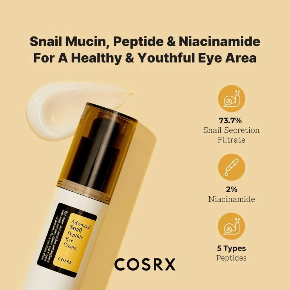 Advanced Snail Peptide Eye Cream 25ml - Image 2