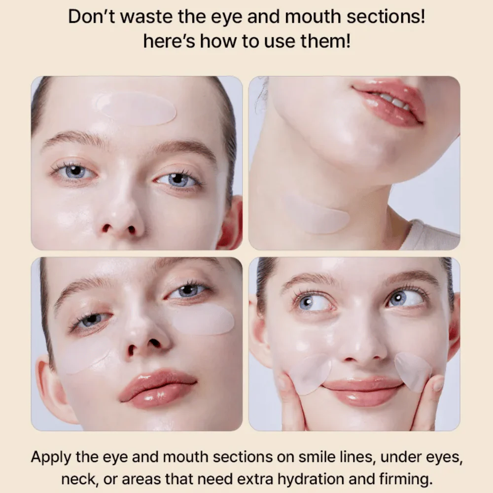 The Alpha-Arbutin Discoloration Care Hydrogel Mask (3 sheets) - Image 9