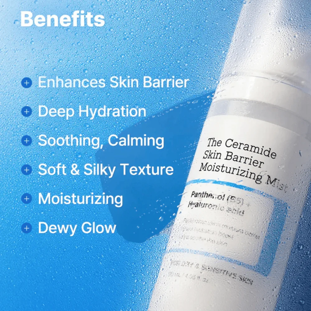 The Ceramide Skin Barrier Moisturizing Mist 120ml - Image 4
