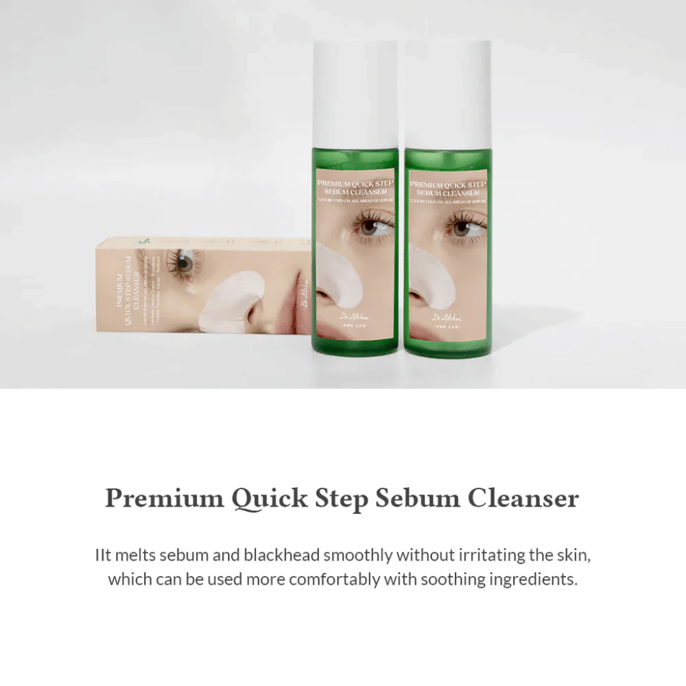 Premium Quick Step Sebum Cleanser 100ml - Image 3