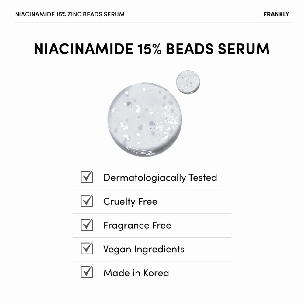 Niacinamide 15% + Zinc Beads Serum 30ml - Image 5