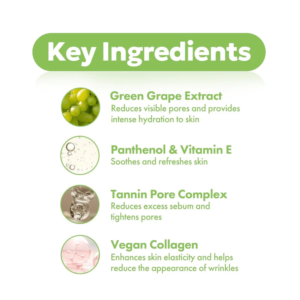 Green Grape Pore Control Serum 50g - Image 3
