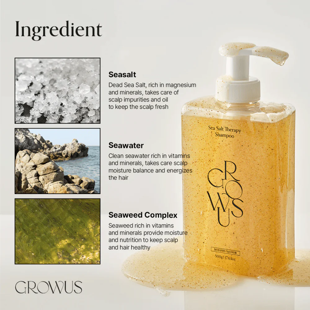 Sea Salt Therapy Shampoo 500g - Image 4