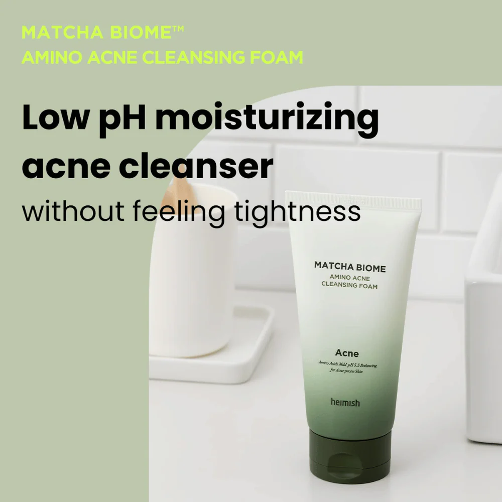 Matcha Biome Amino Acne Cleansing Foam 150g - Image 2