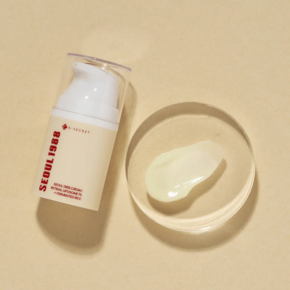 SEOUL 1988 Cream : Retinal Liposome 1% + Fermented Rice 50ml - Image 3
