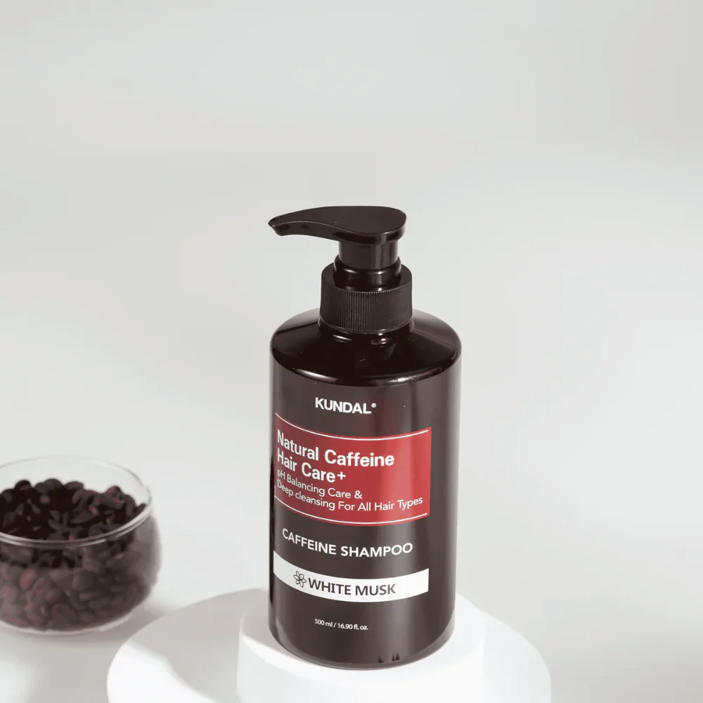 Caffeine Shampoo White Musk 500ml - Image 2