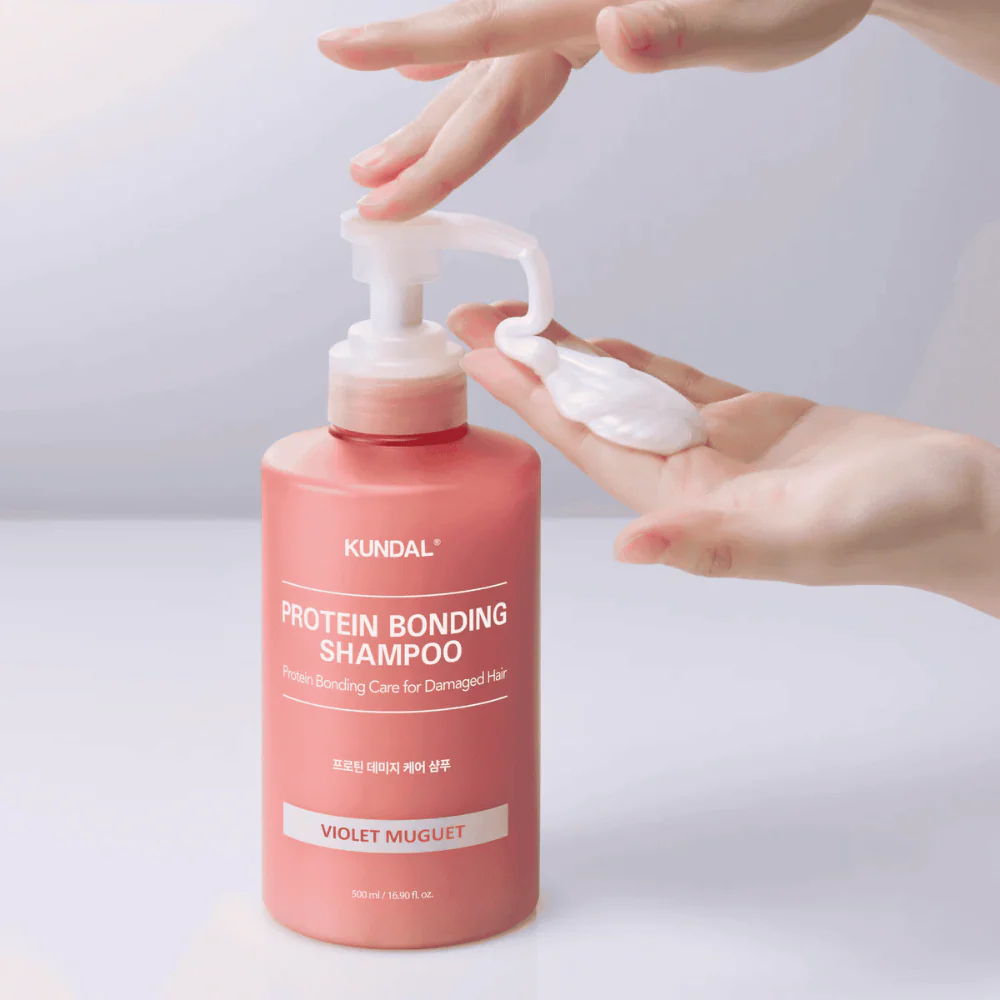 Protein Bonding Care Shampoo (Violet Muguet) 500ml - Image 3