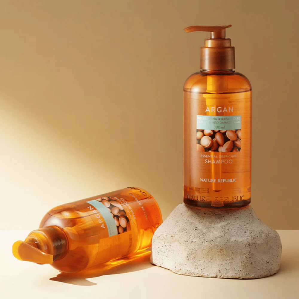 Argan Essential Moisture Repairing Shampoo 300ml - Image 2