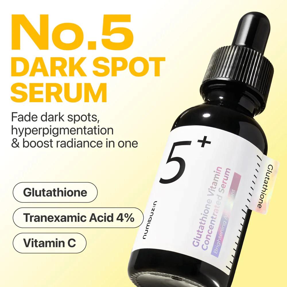 No.5+ Glutathione Vitamin Concentrated Serum 30ml - Image 3