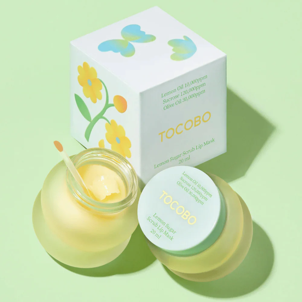 Lemon Sugar Scrub Lip Mask 20ml - Image 2