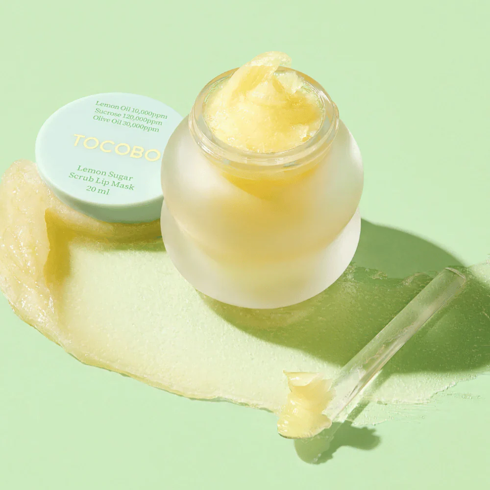 Lemon Sugar Scrub Lip Mask 20ml - Image 3