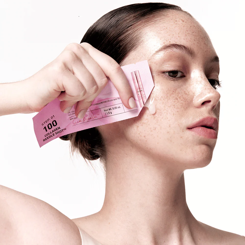 Collagen Reedle Shot 100 2-Step Hydrogel Mask 1.5g + 33g - Image 3